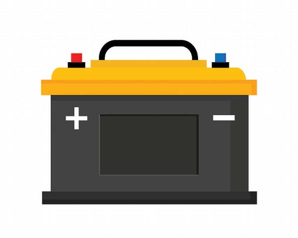 Car Battery Positive And Negative Terminal